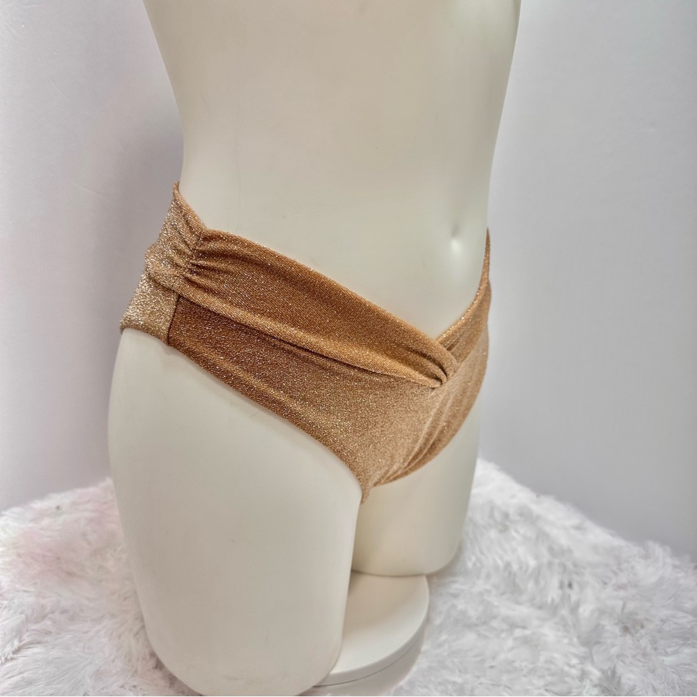 NWT Shimmer Urban Outfitters Bikini Bottoms Terra Cotta Color
